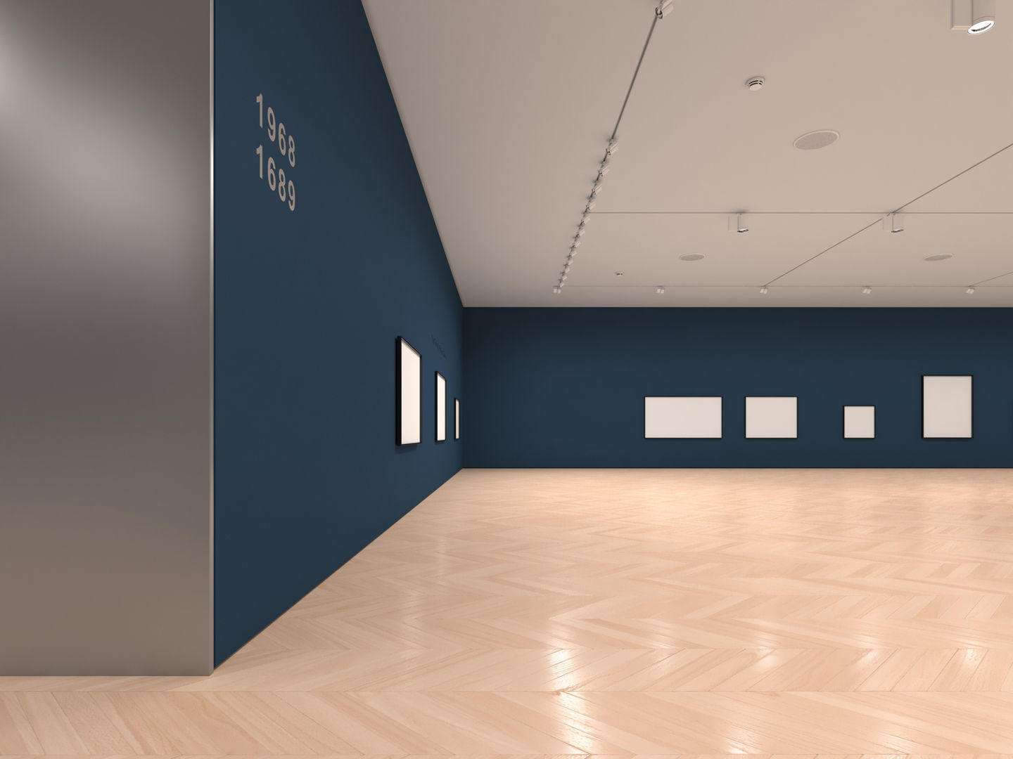 Art Gallery 003 3D model_4