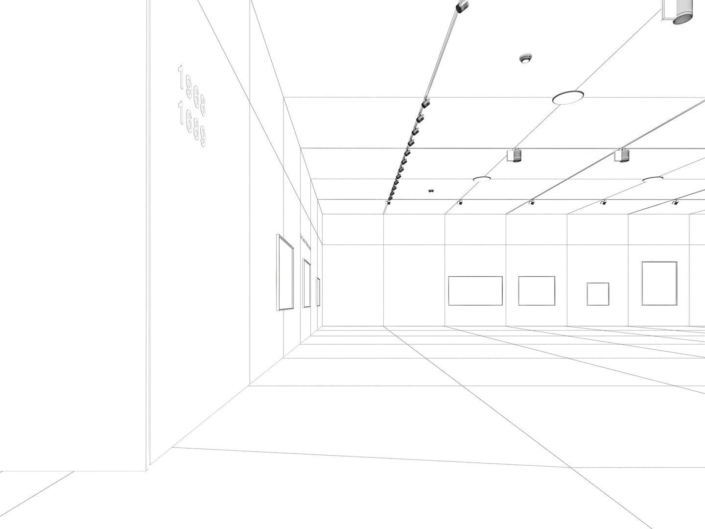 Art Gallery 003 3D model_22