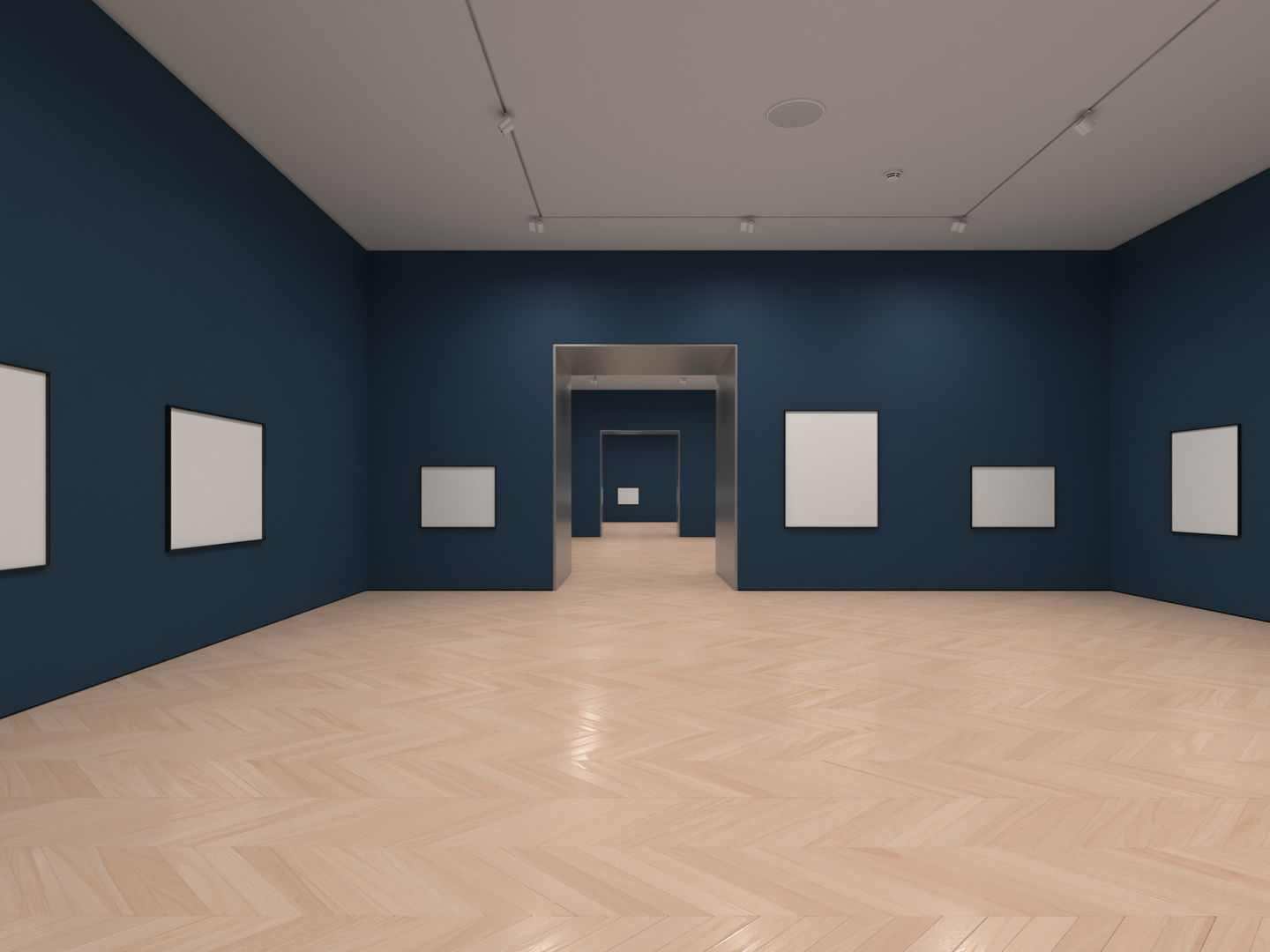 Art Gallery 003 3D model_2