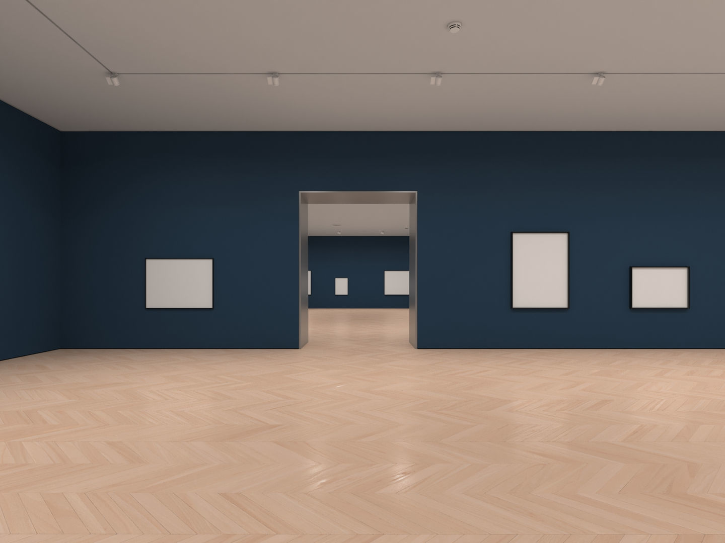 Art Gallery 003 3D model_7