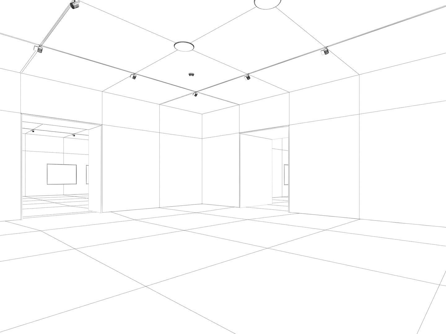 Art Gallery 003 3D model_16