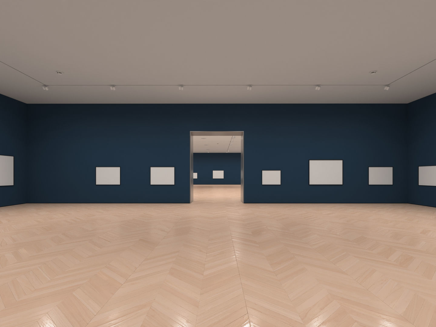 Art Gallery 003 3D model_9