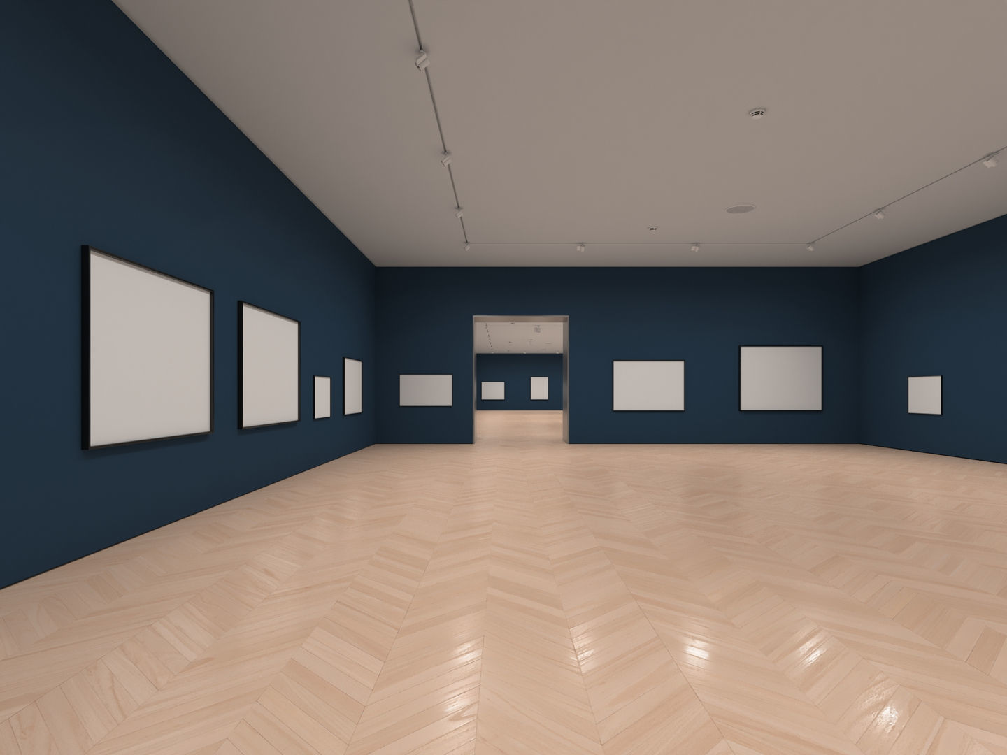 Art Gallery 003 3D model_3