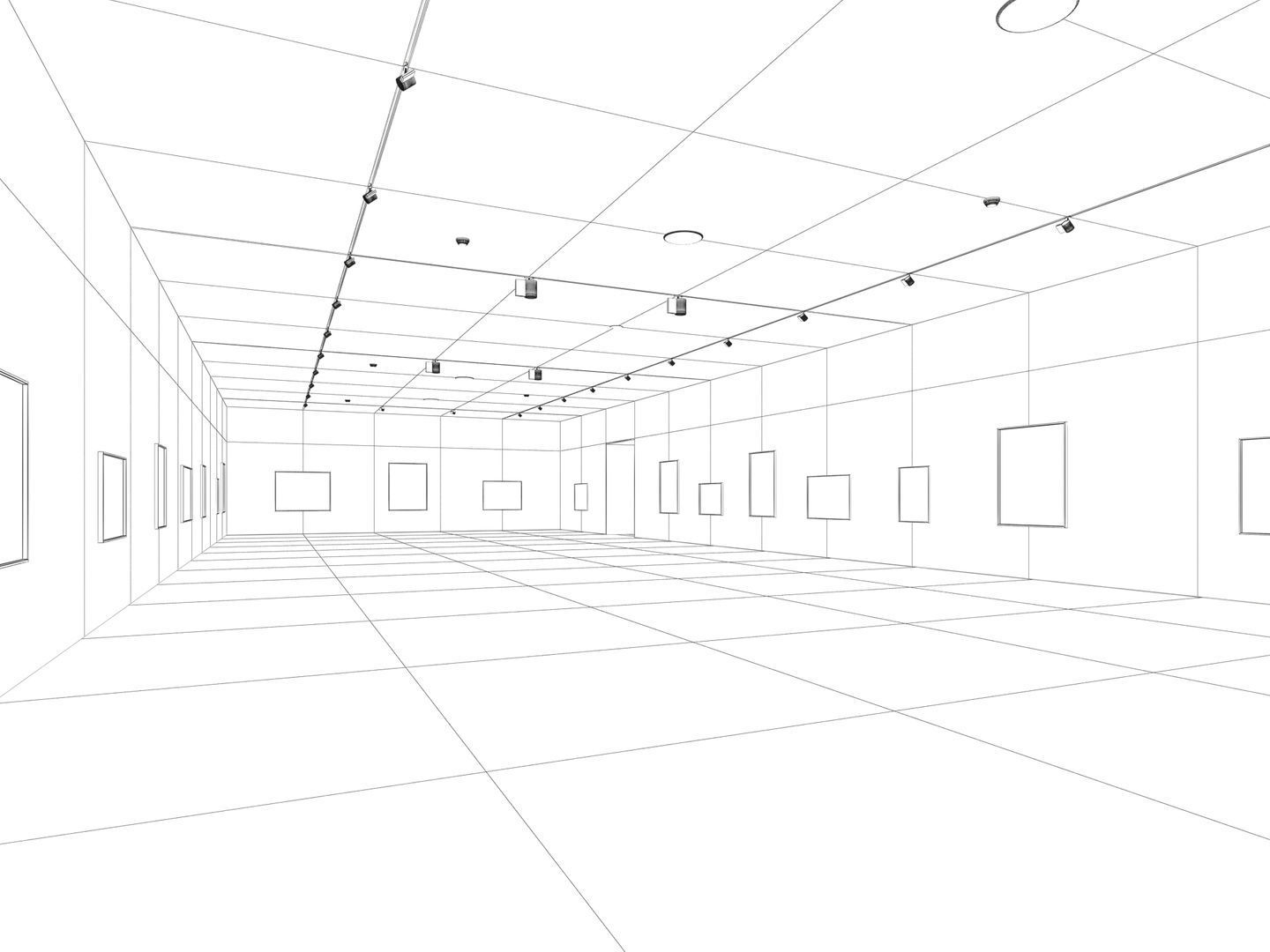 Art Gallery 003 3D model_18