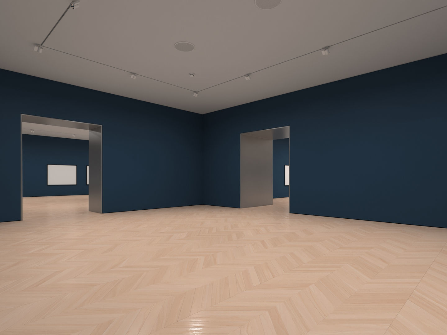 Art Gallery 003 3D model_5