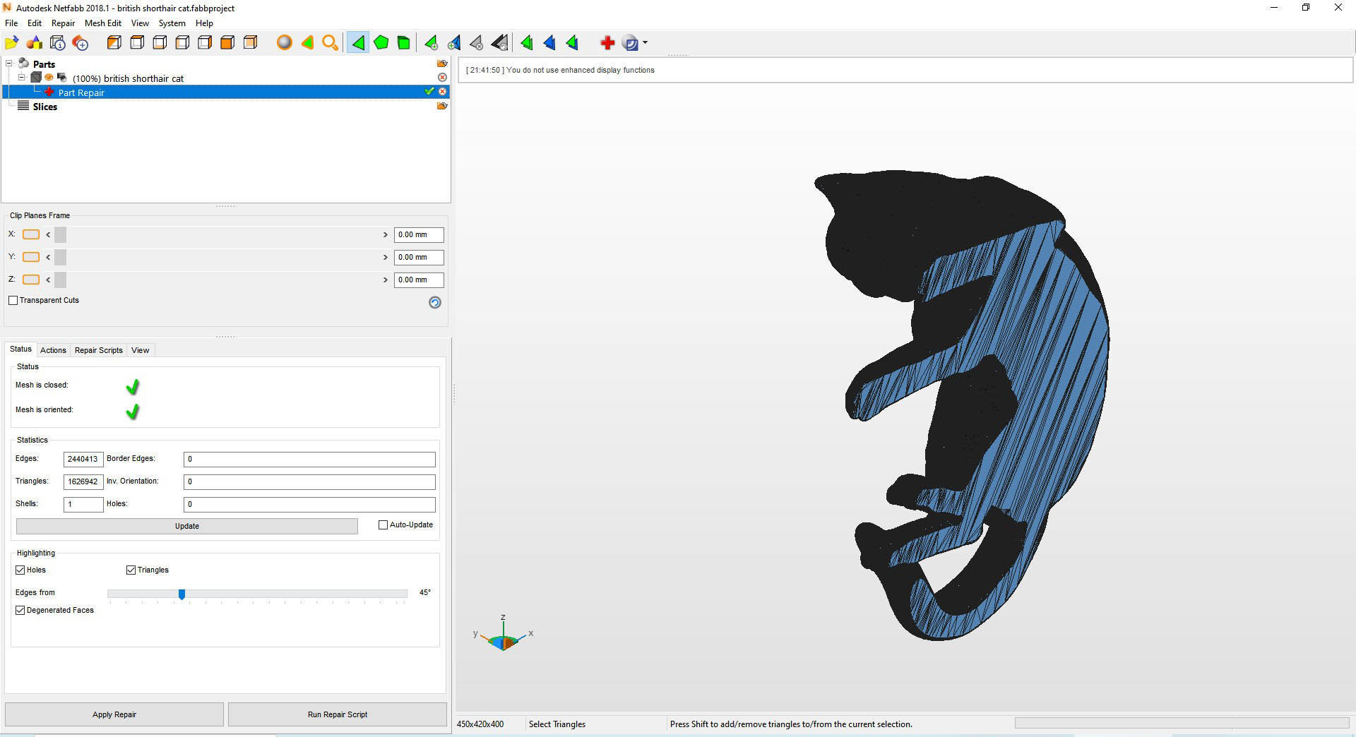british shorthair cat 3D print model_11