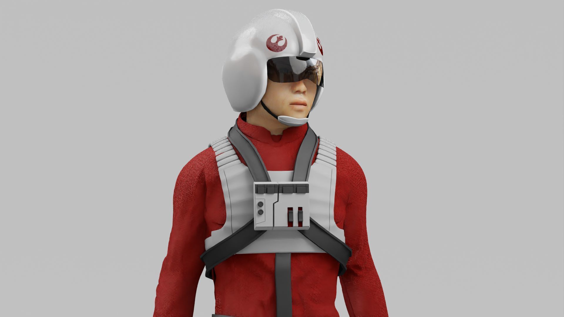 REBELLION PILOT RIGGED 3D model_12