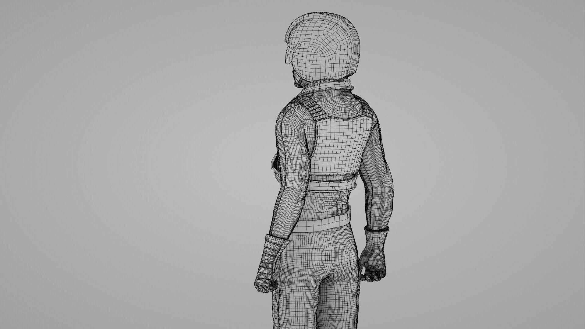 REBELLION PILOT RIGGED 3D model_32