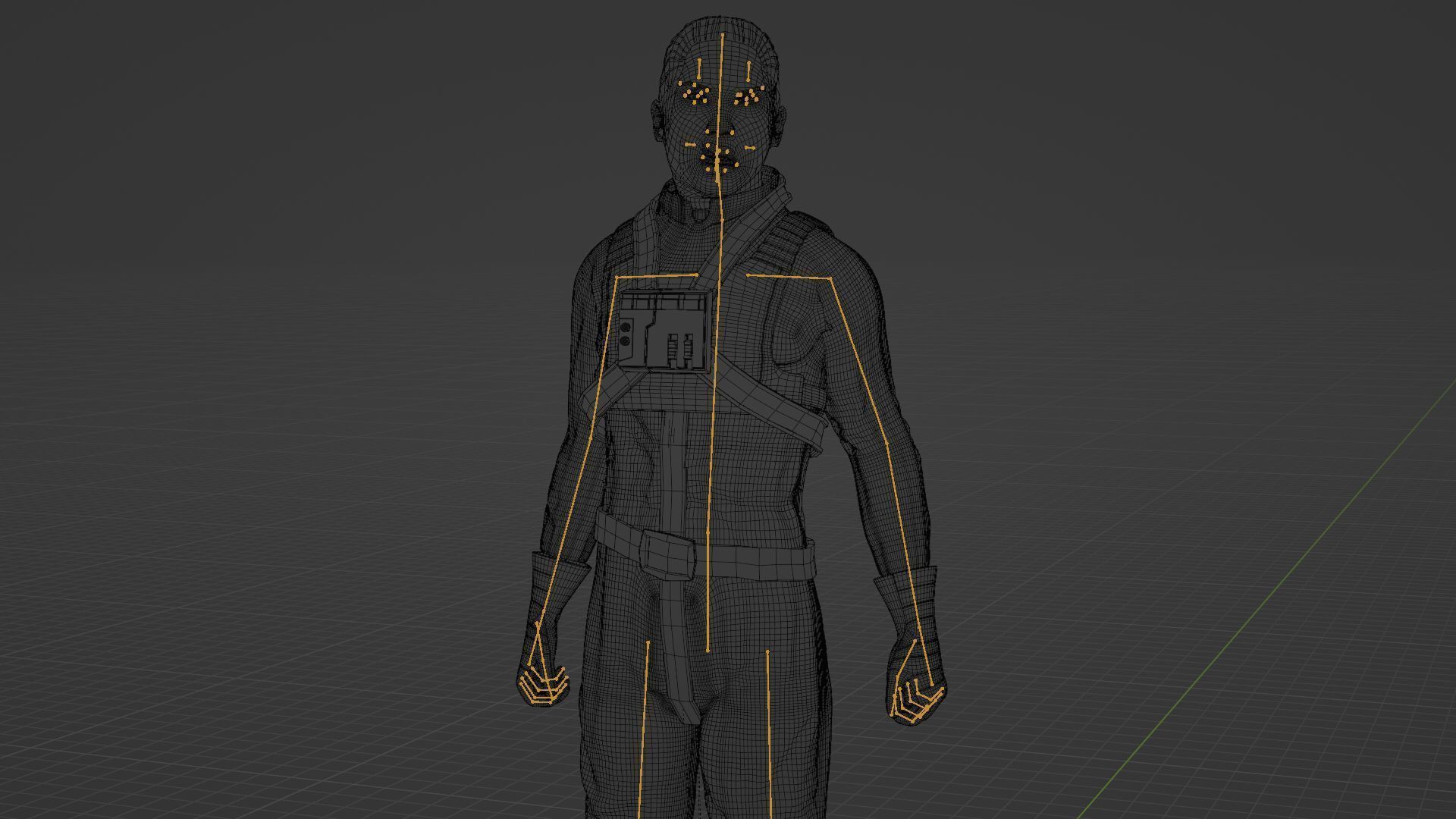 REBELLION PILOT RIGGED 3D model_39