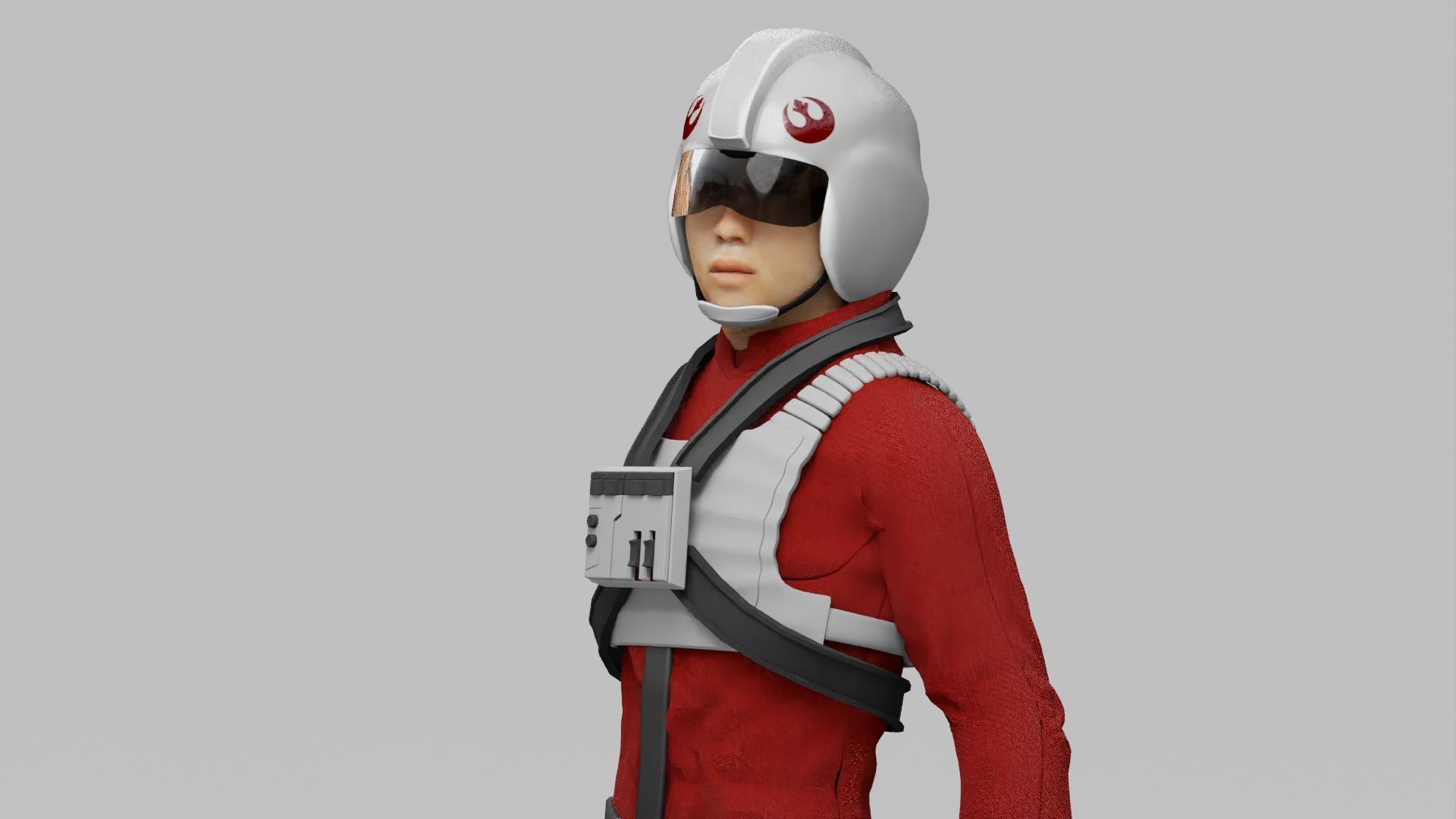 REBELLION PILOT RIGGED 3D model_15