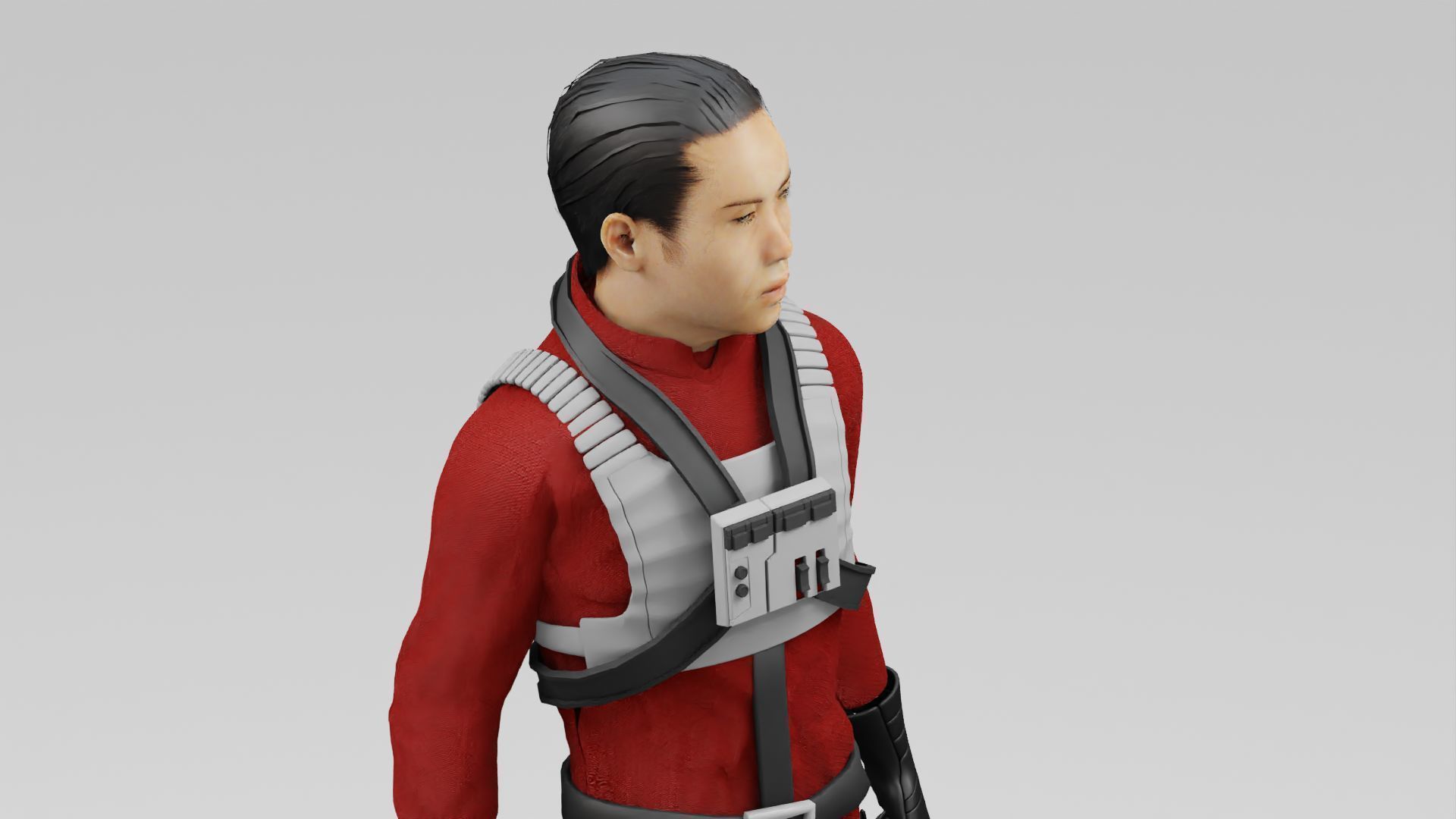 REBELLION PILOT RIGGED 3D model_19