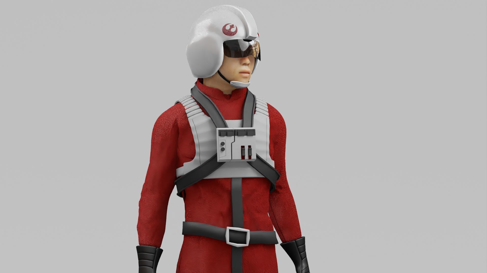 REBELLION PILOT RIGGED 3D model_25