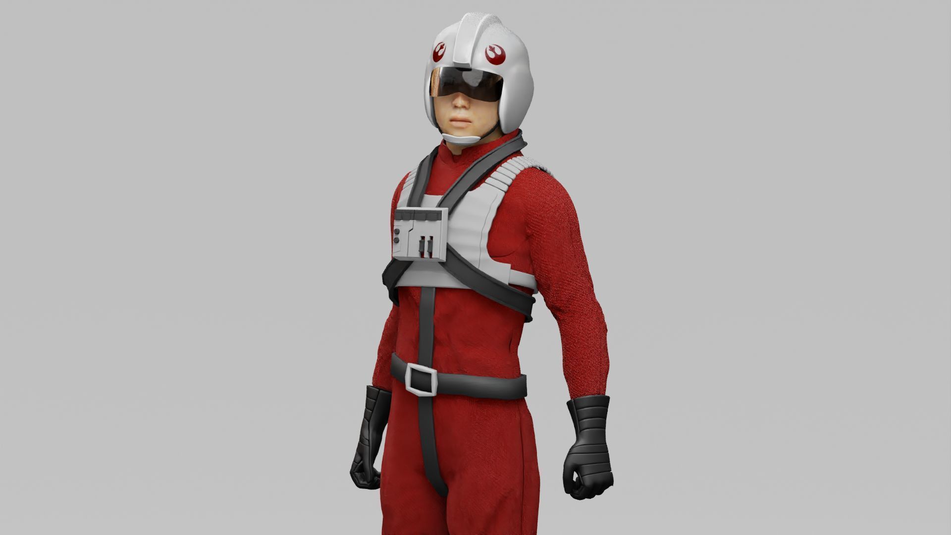 REBELLION PILOT RIGGED 3D model_3