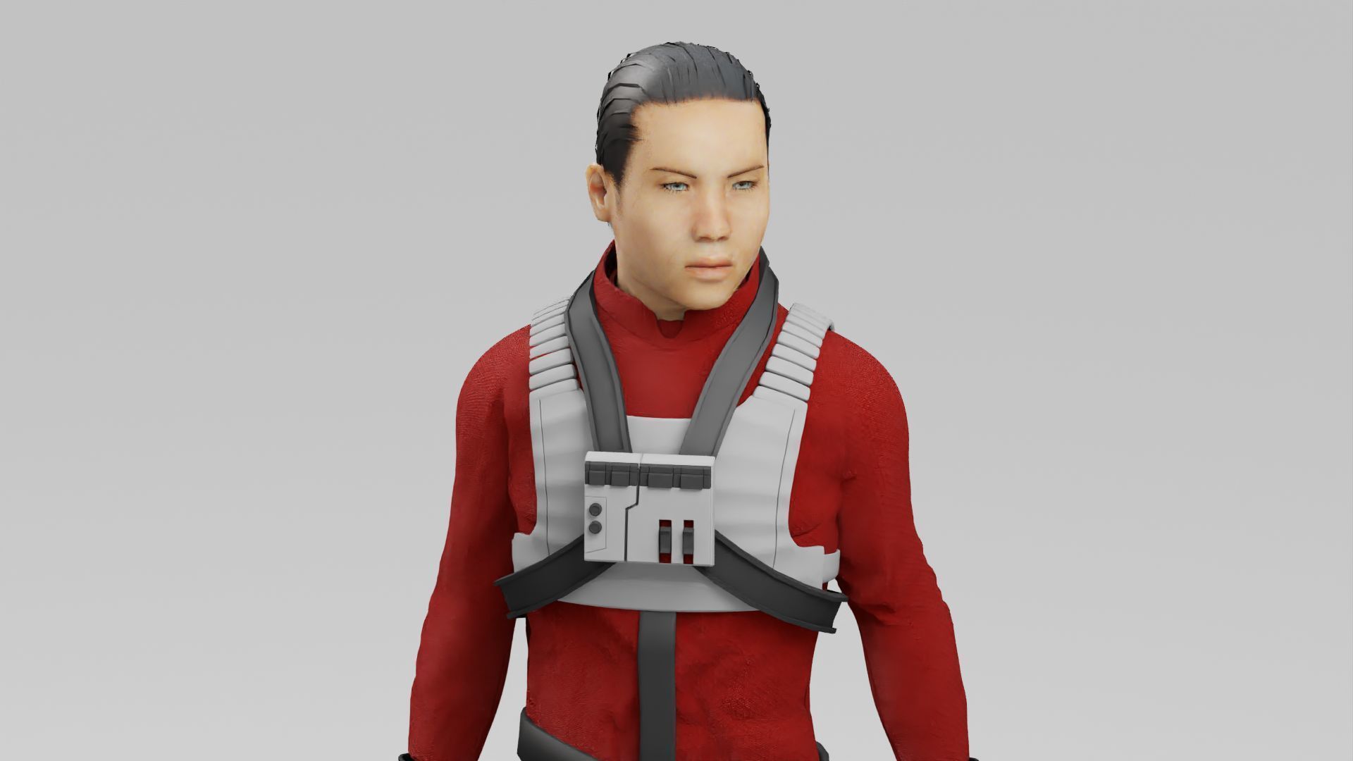REBELLION PILOT RIGGED 3D model_20
