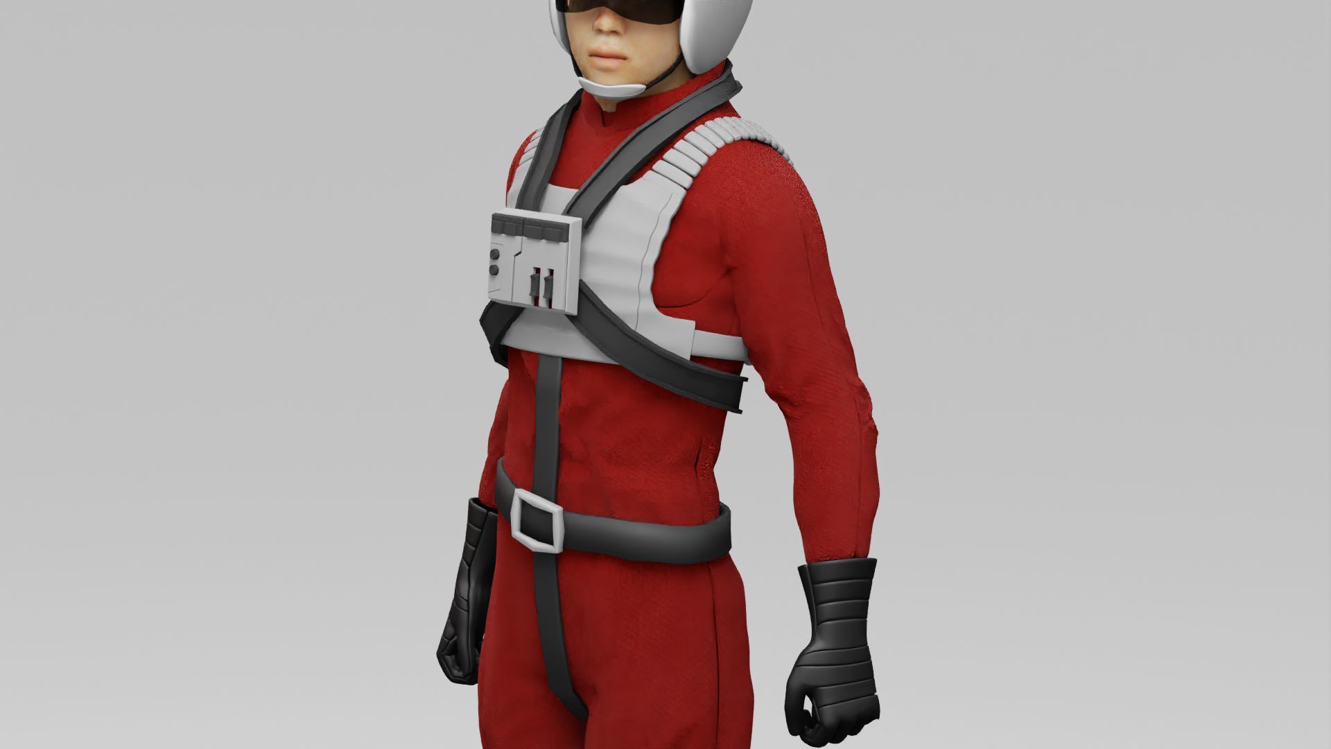 REBELLION PILOT RIGGED 3D model_23