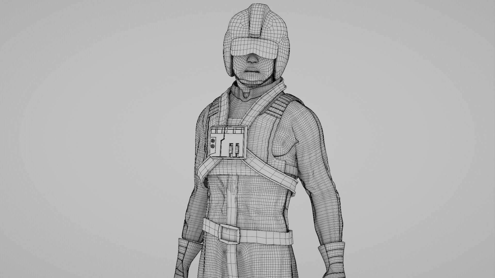 REBELLION PILOT RIGGED 3D model_36