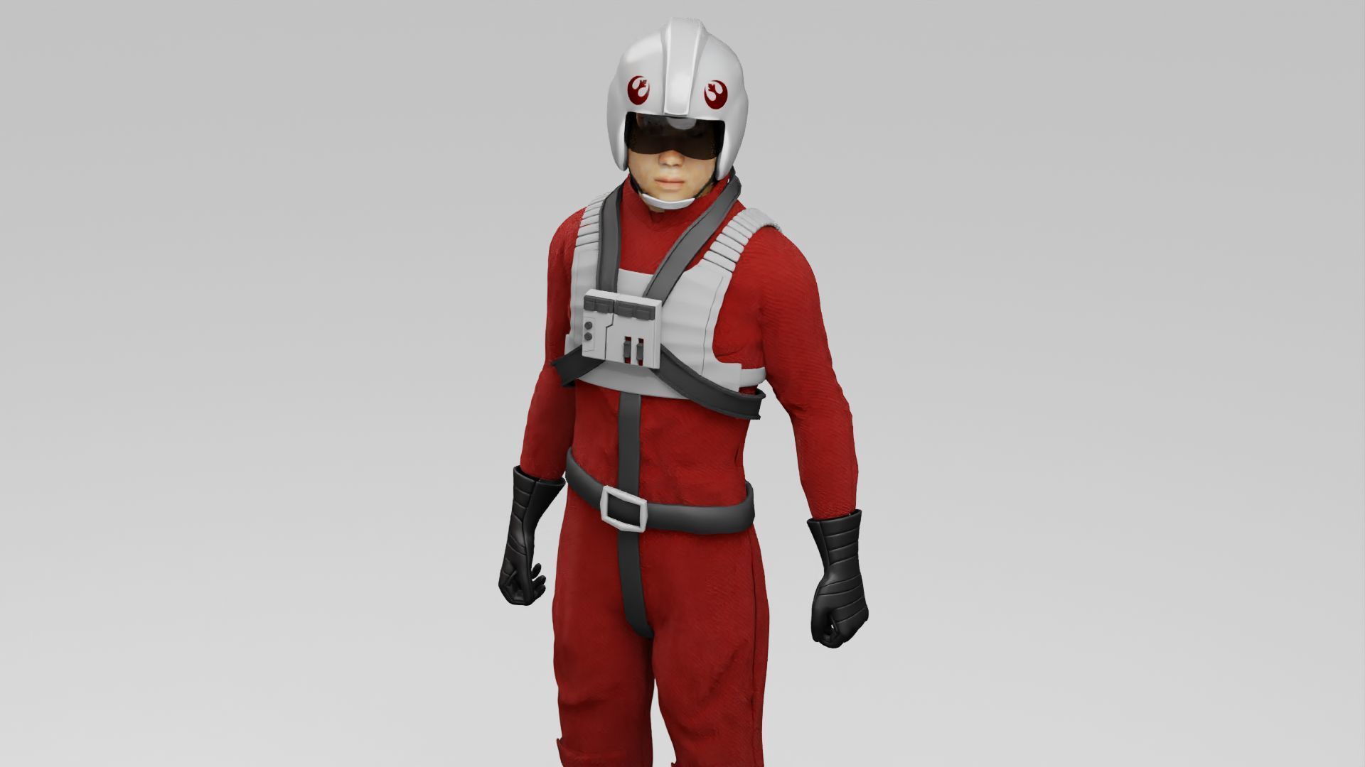 REBELLION PILOT RIGGED 3D model_29