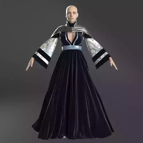 3d clothes design for game and animation