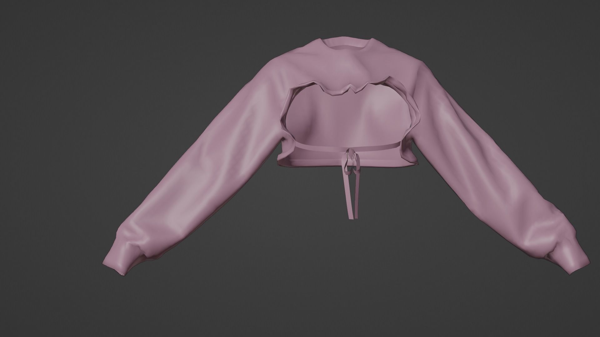 outfit set with Mexican skull pattern 2 pieces 3D model_16