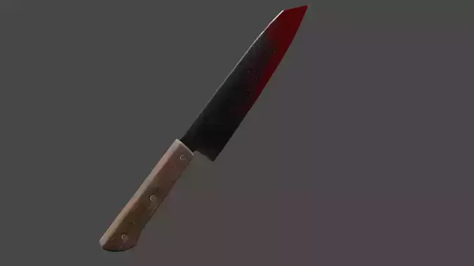 Bloody and Non-Bloody Knife