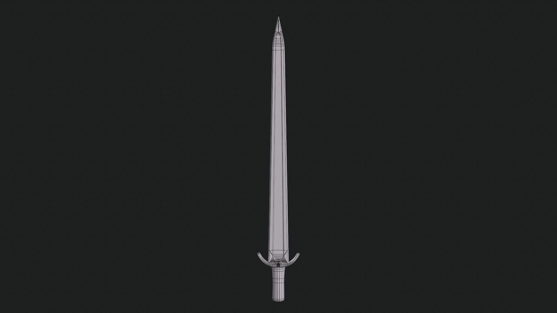 Melee Weapons Mega Pack Low-poly 3D model_20