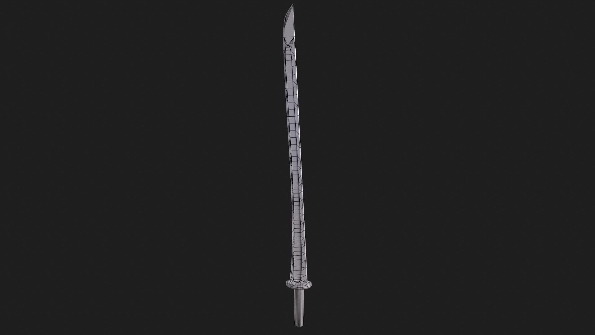 Melee Weapons Mega Pack Low-poly 3D model_16