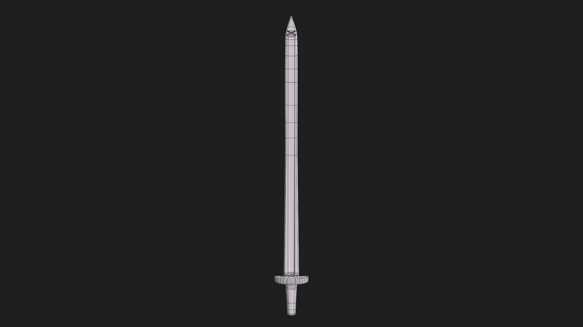 Melee Weapons Mega Pack Low-poly 3D model_17
