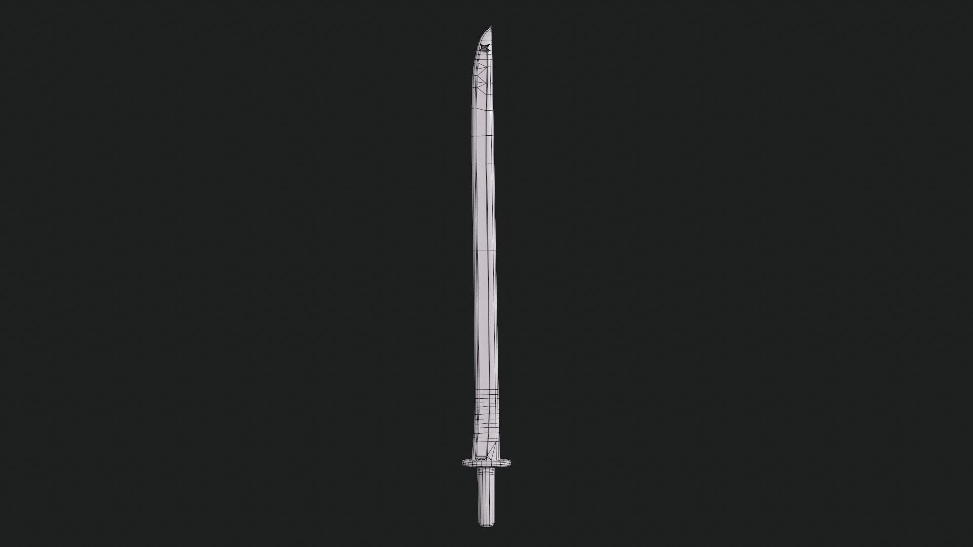 Melee Weapons Mega Pack Low-poly 3D model_19