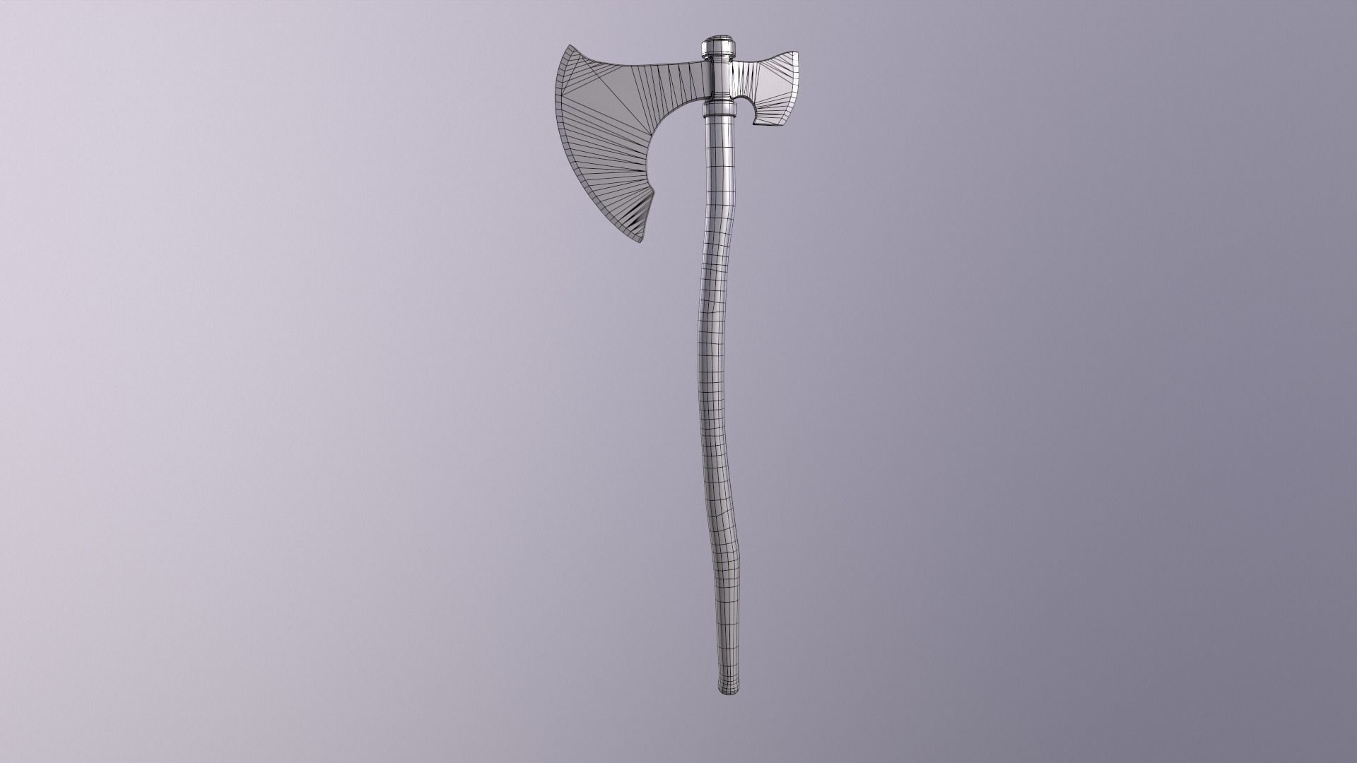 Melee Weapons Mega Pack Low-poly 3D model_7