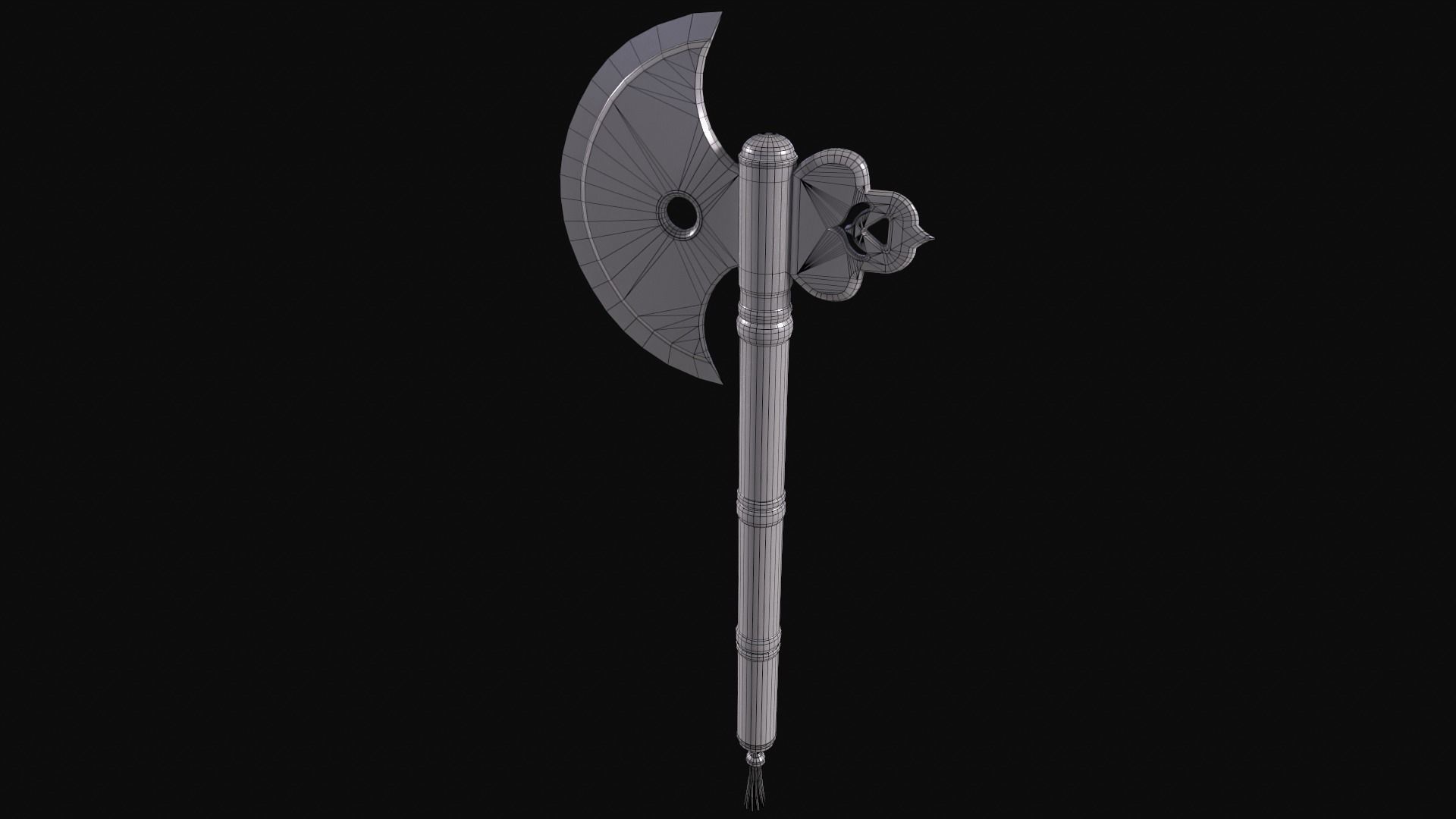 Melee Weapons Mega Pack Low-poly 3D model_32