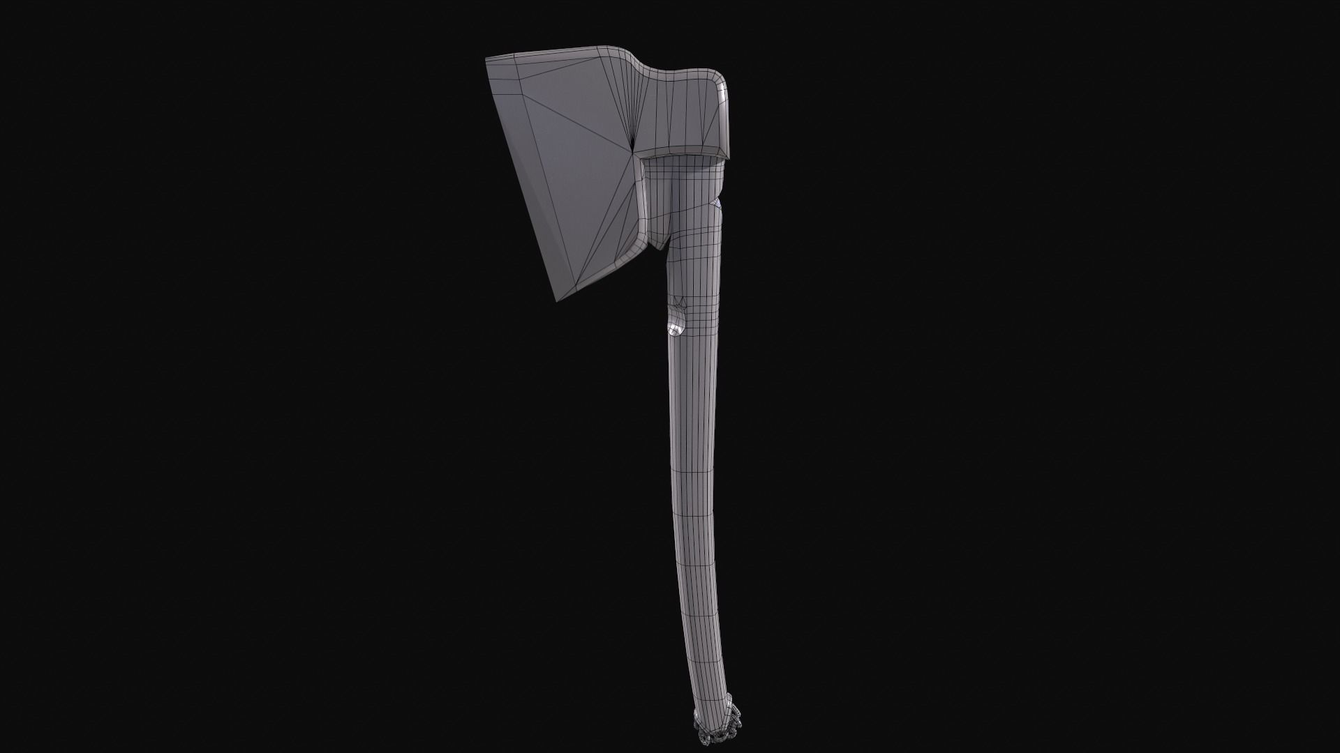 Melee Weapons Mega Pack Low-poly 3D model_33