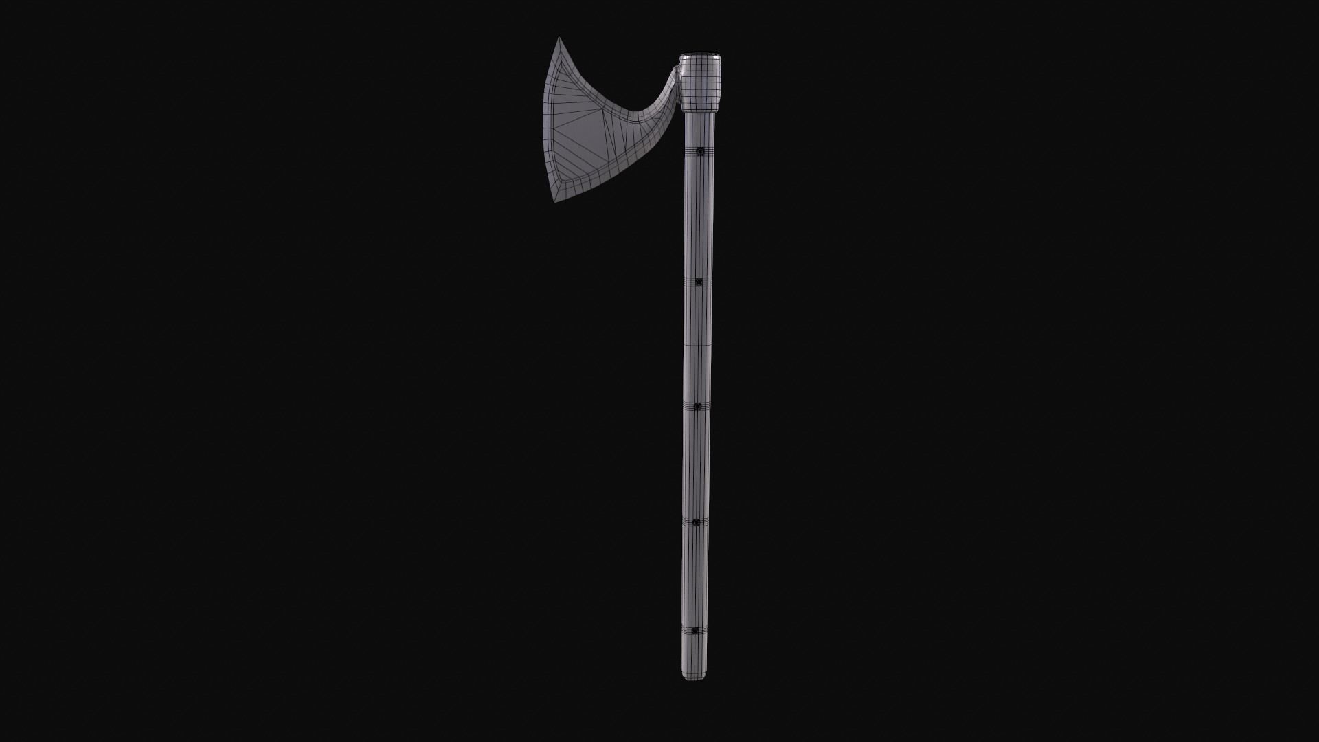 Melee Weapons Mega Pack Low-poly 3D model_37