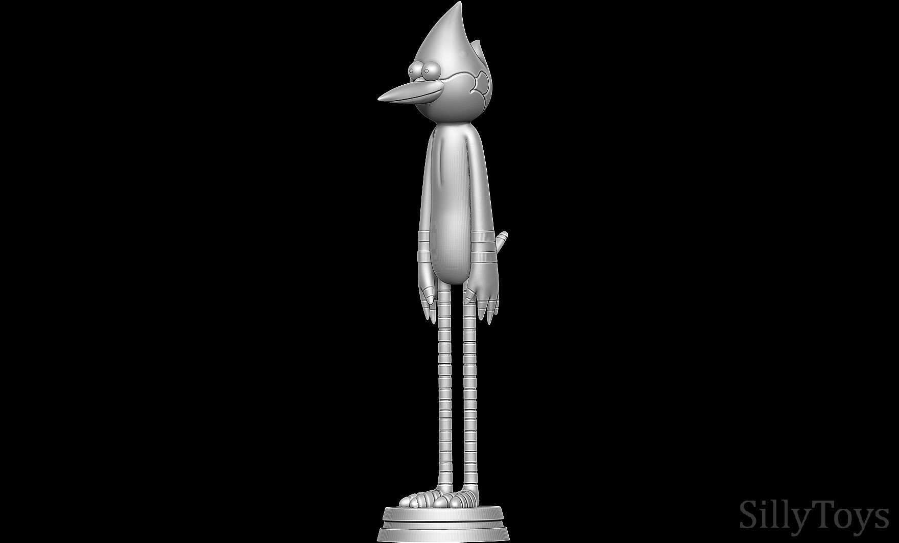 Mordecai - Regular Show 3D print model_6