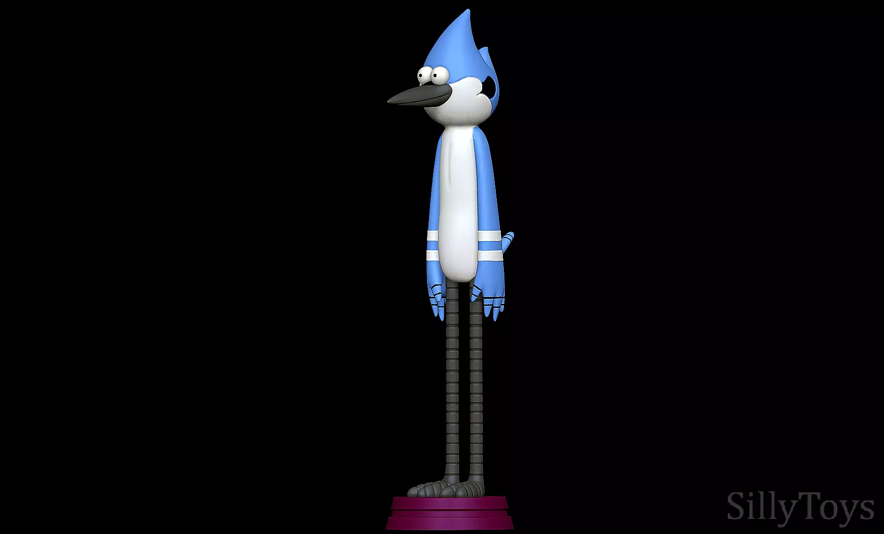 Mordecai - Regular Show 3D print model_0