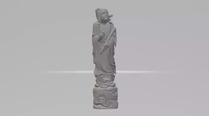 Chinese Scholar 3D Model