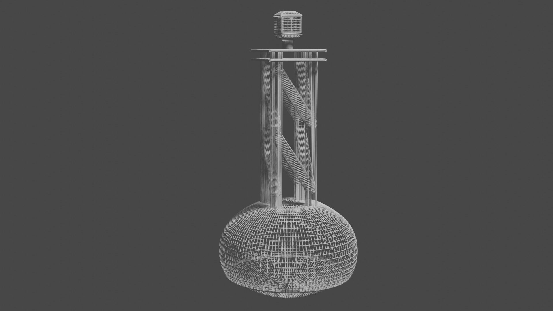 Rusted Buoy Free low-poly 3D model_2