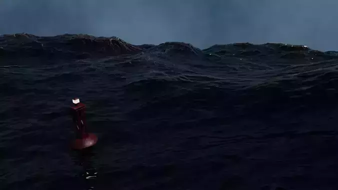 Rusted Buoy Free low-poly 3D model