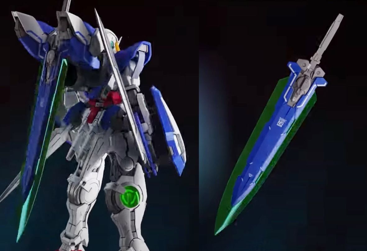 Gundam Gn Luster Sword 3D print model_4