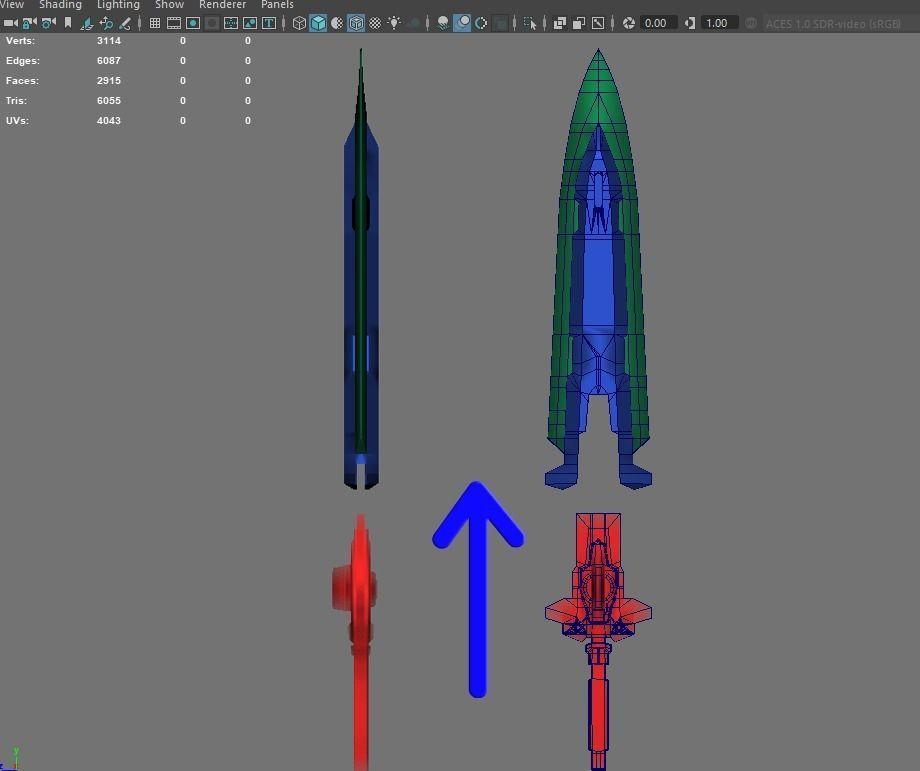 Gundam Gn Luster Sword 3D print model_2