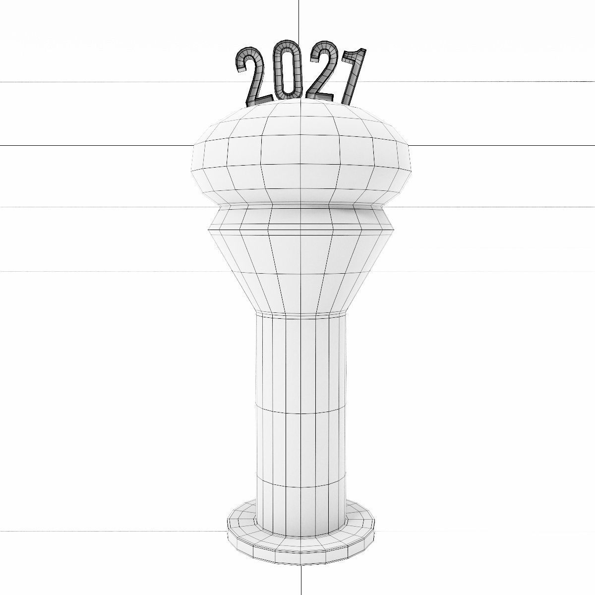 Trophy cup award 3dmodel   3D model_4