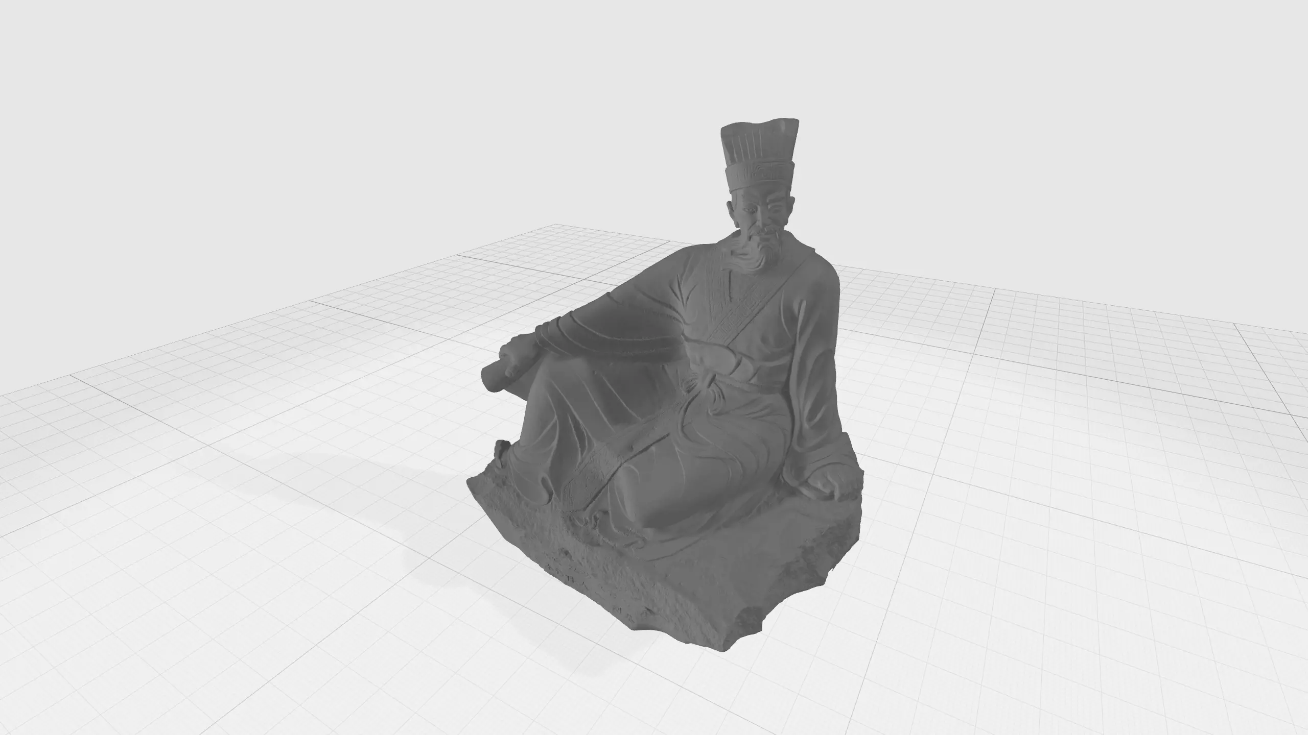 Liu Ji 3D Model 3D print model