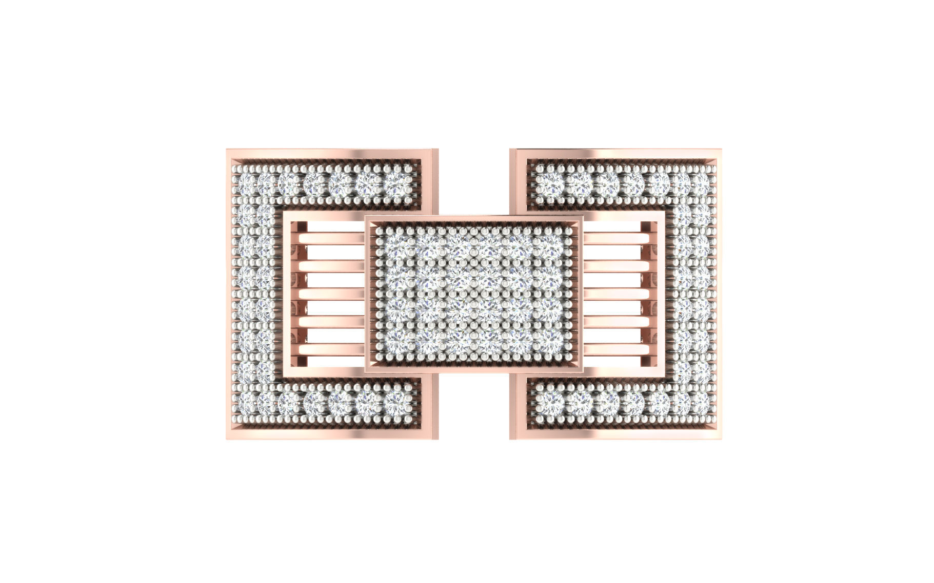 Solitaire Engagement Wedding Men Ring 3D print model_6