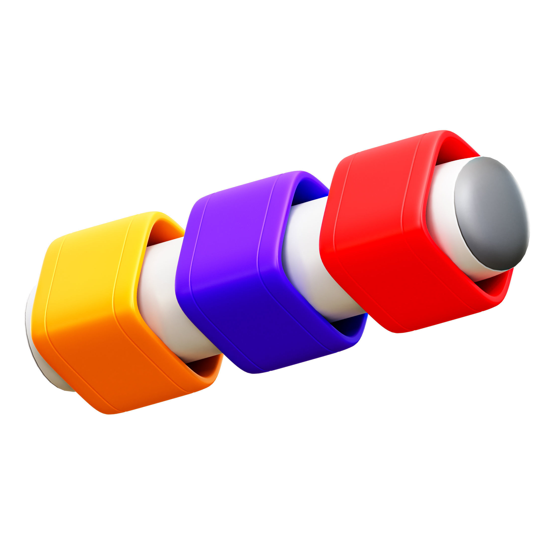 Infographic Icon Pack 3D Model Low-poly 3D model_20