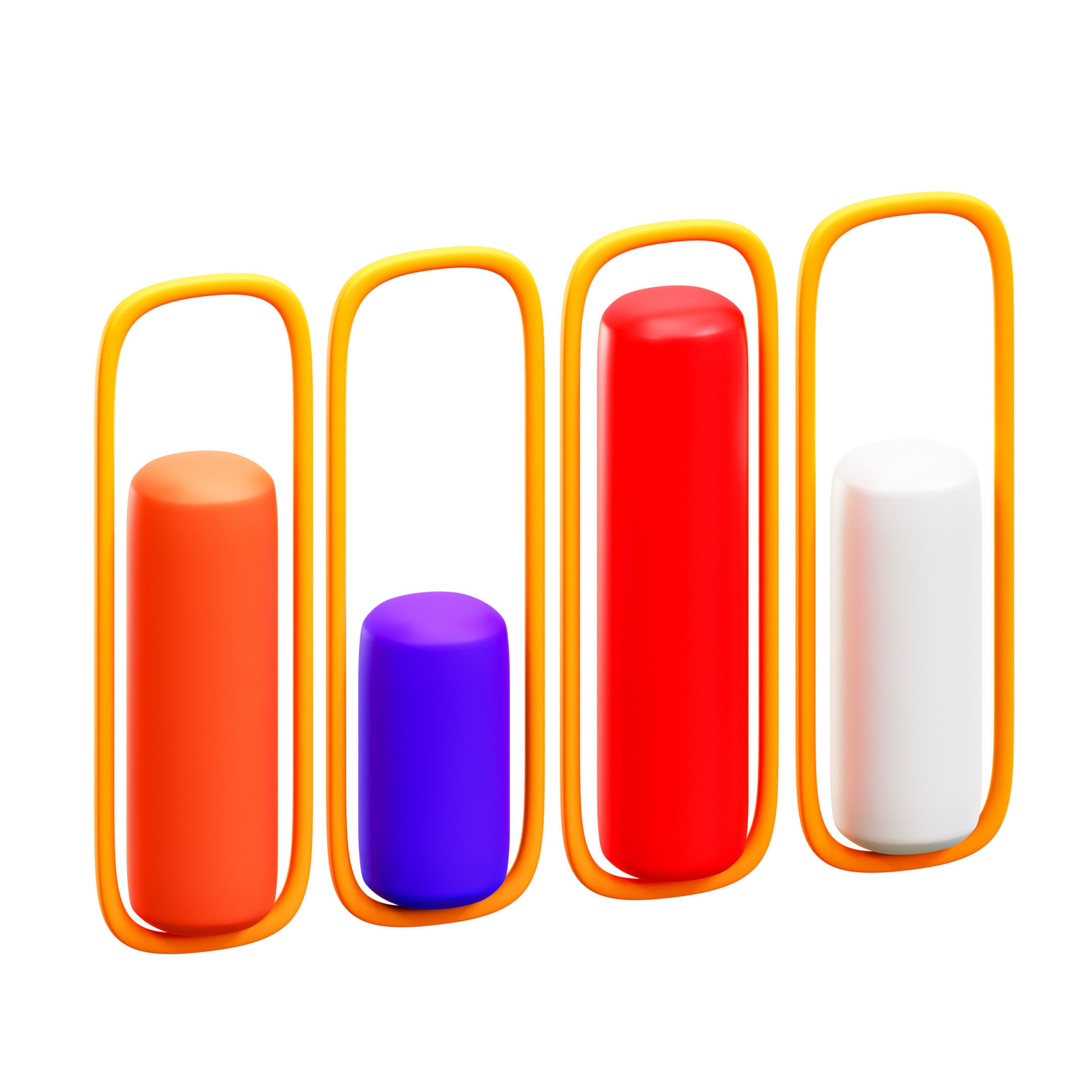 Infographic Icon Pack 3D Model Low-poly 3D model_1