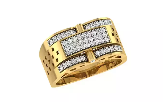 Solitaire Engagement Wedding Men Rings