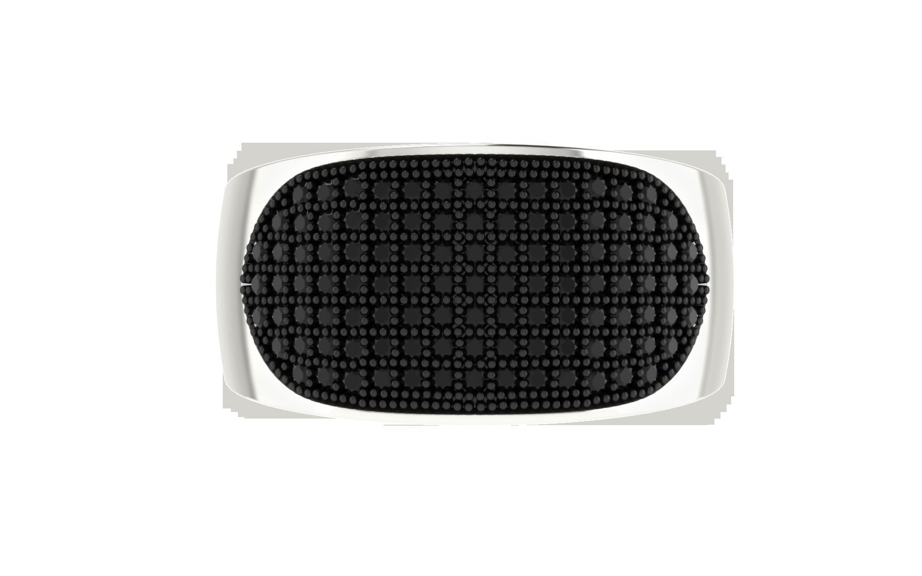 Solitaire Engagement Wedding Men Rings 3D print model_7