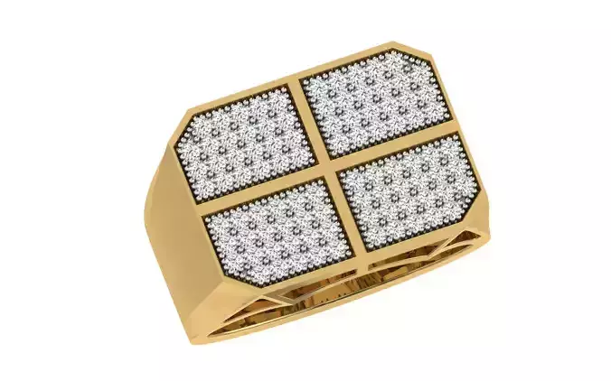 Solitaire Engagement Wedding Mens Rings