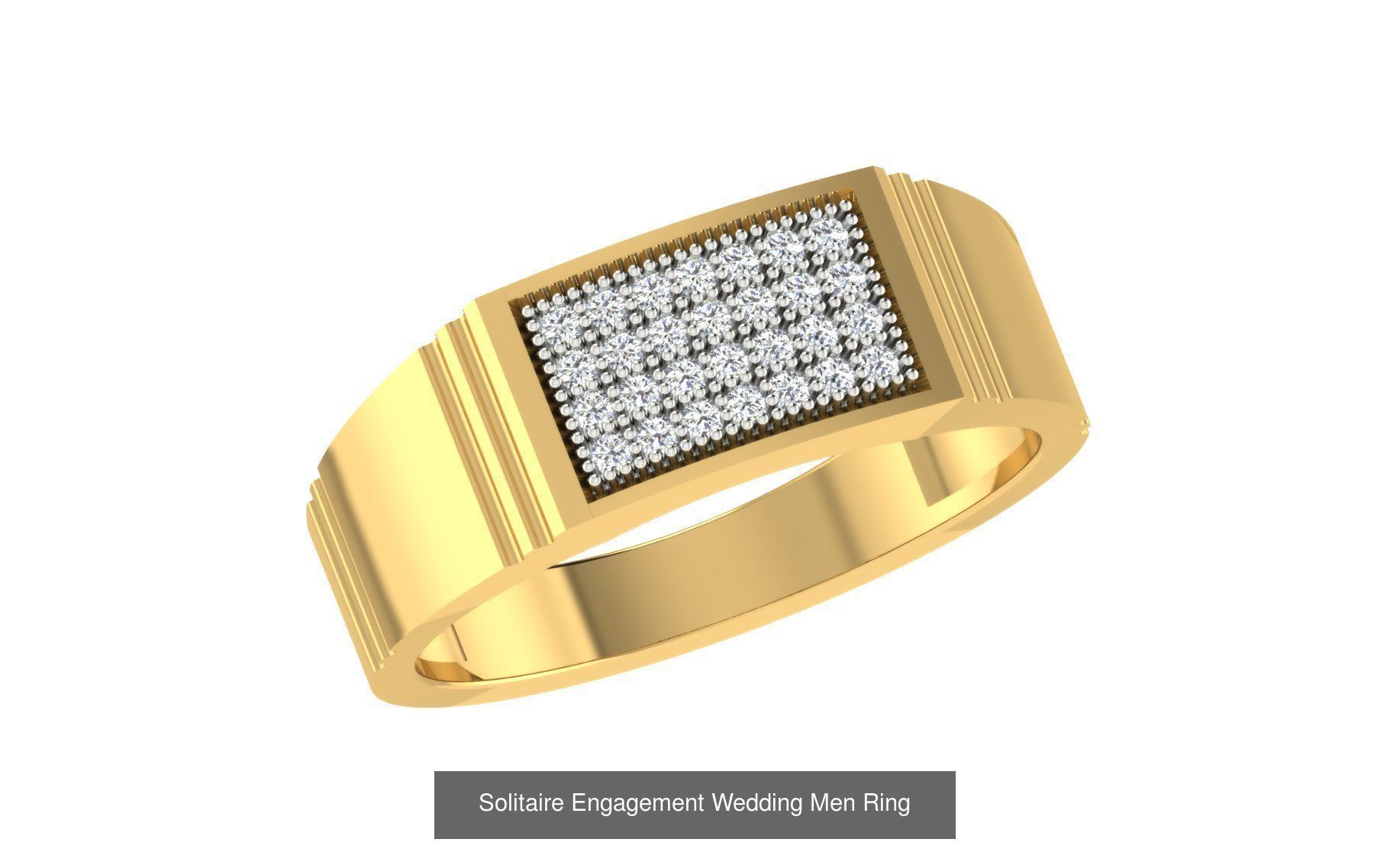 45 Solitaire Engagement Wedding Mens Rings Collections _6