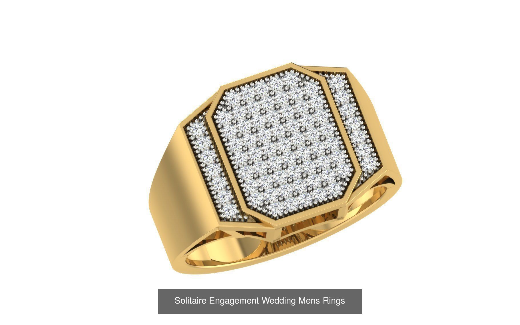 45 Solitaire Engagement Wedding Mens Rings Collections _45
