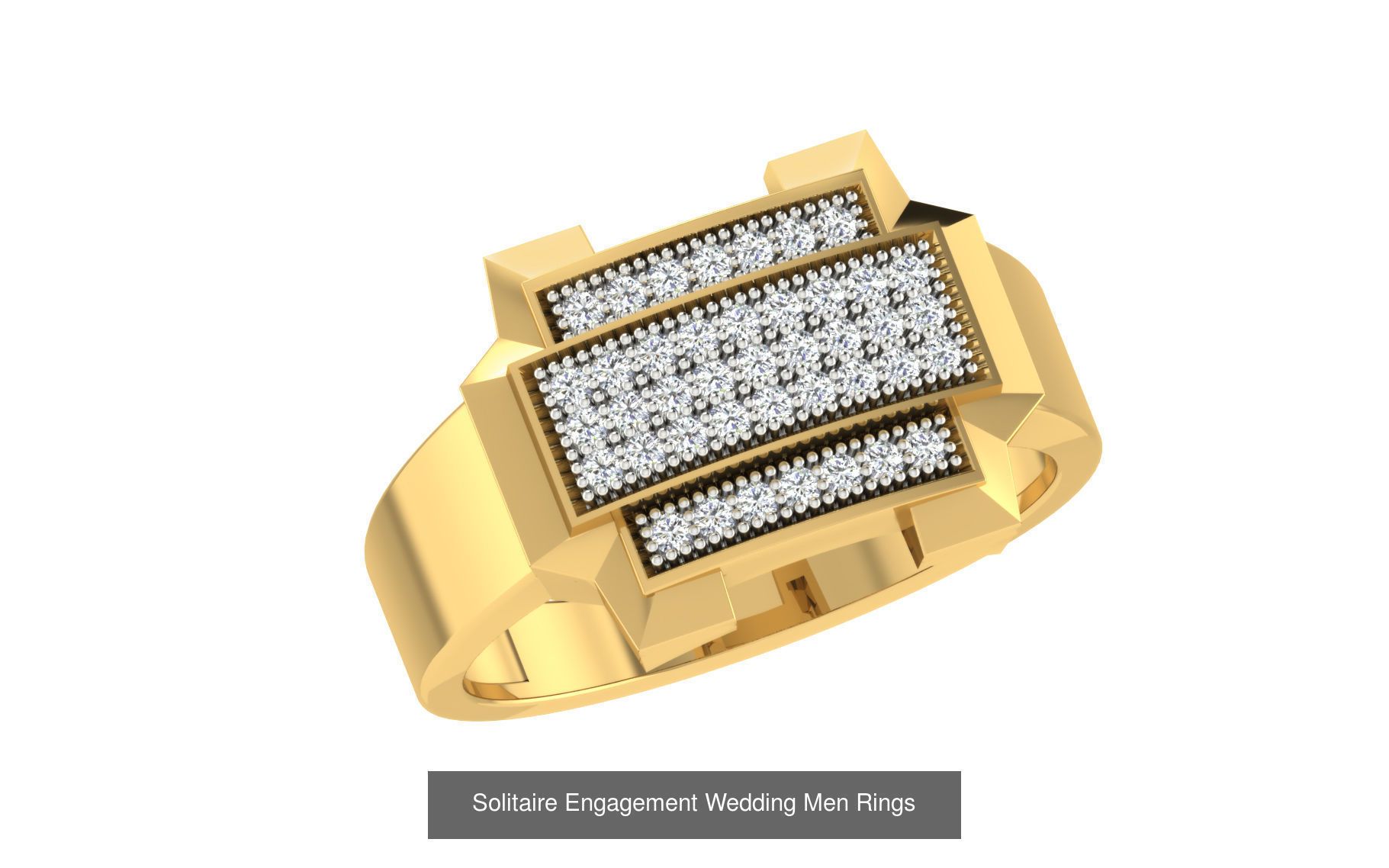 45 Solitaire Engagement Wedding Mens Rings Collections _15